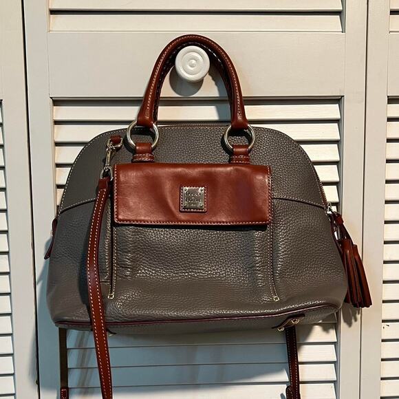 Grey and brown dooney - Picture 1 of 7